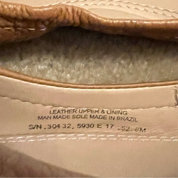 Tory Burch Tan Leather Ballet Melinda Flats - Picture 11 of 11